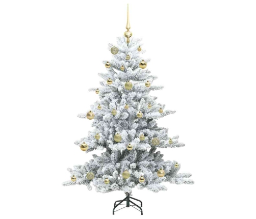 Mākslīgā Saliekamā Ziemassvētku Egle With Leds 150Cm Pvc Vidaxl