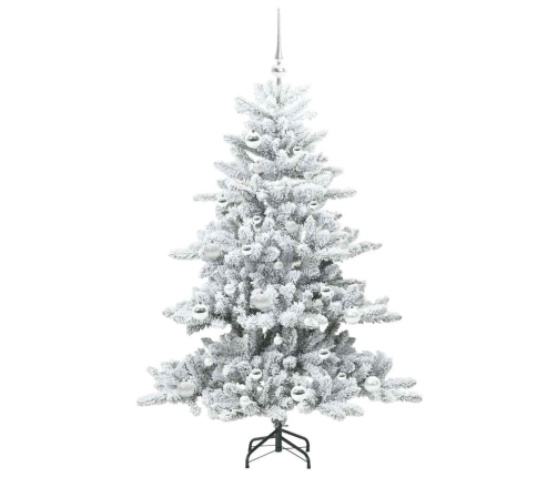 Mākslīgā Saliekamā Ziemassvētku Egle With Leds 150Cm Pvc Vidaxl