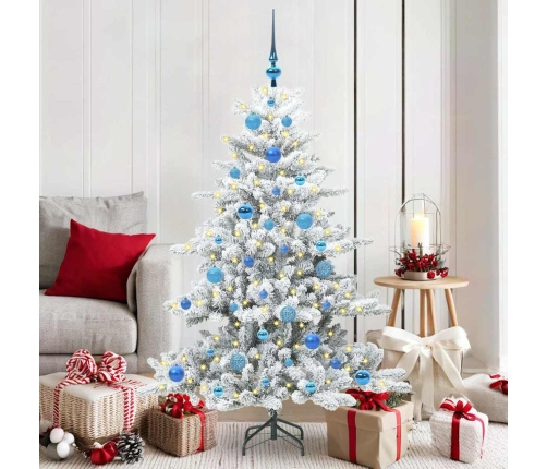 Mākslīgā Saliekamā Ziemassvētku Egle With Leds 150Cm Pvc Vidaxl