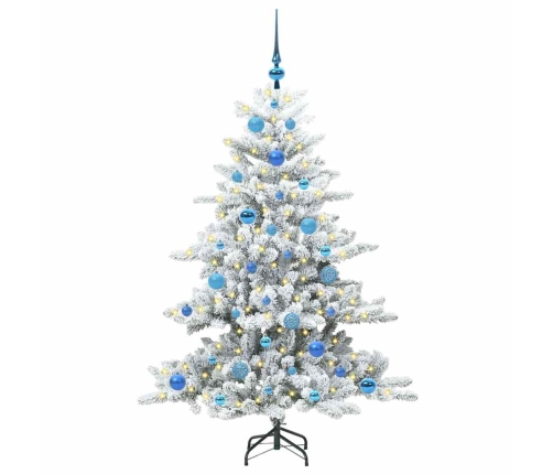 Mākslīgā Saliekamā Ziemassvētku Egle With Leds 150Cm Pvc Vidaxl