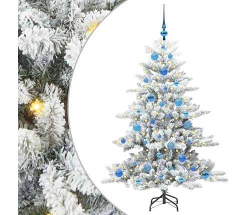 Mākslīgā Saliekamā Ziemassvētku Egle With Leds 150Cm Pvc Vidaxl