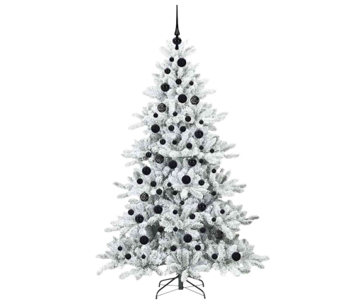 Mākslīgā Saliekamā Ziemassvētku Egle With Leds 180Cm Pvc Vidaxl