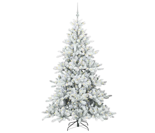 Mākslīgā Saliekamā Ziemassvētku Egle With Leds 180Cm Pvc Vidaxl