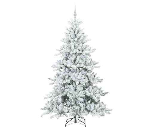 Mākslīgā Saliekamā Ziemassvētku Egle With Leds 180Cm Pvc Vidaxl