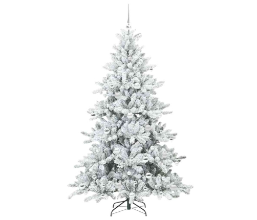 Mākslīgā Saliekamā Ziemassvētku Egle With Leds 180Cm Pvc Vidaxl