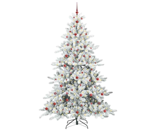 Mākslīgā Saliekamā Ziemassvētku Egle With Leds 240Cm Pvc Vidaxl