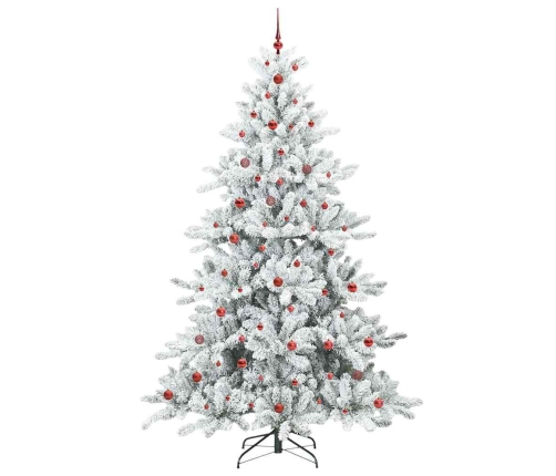 Mākslīgā Saliekamā Ziemassvētku Egle With Leds 240Cm Pvc Vidaxl