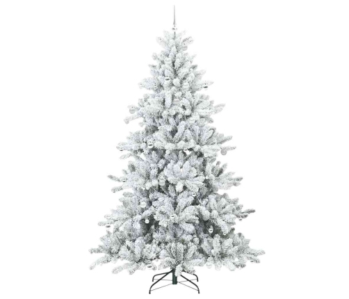 Mākslīgā Saliekamā Ziemassvētku Egle With Leds 240Cm Pvc Vidaxl