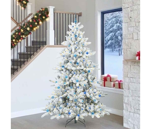 Mākslīgā Saliekamā Ziemassvētku Egle With Leds 240Cm Pvc Vidaxl