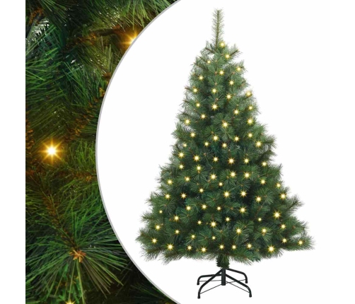 Mākslīgā Ziemassvētku Eglīte Su 150 Led Zaļa 120 Cm Pe Un Pvc Vidaxl