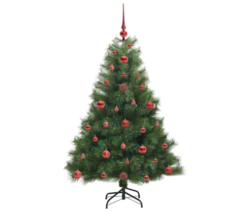 Mākslīgā Ziemassvētku Eglīte Su 150 Led Zaļa 120 Cm Pe Un Pvc Vidaxl