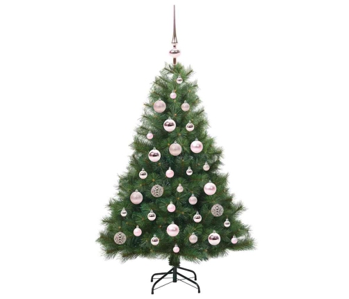 Mākslīgā Ziemassvētku Eglīte Su 150 Led Zaļa 120 Cm Pe Un Pvc Vidaxl