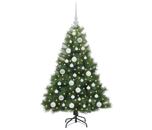 Mākslīgā Ziemassvētku Eglīte Su 150 Led Zaļa 120 Cm Pe Un Pvc Vidaxl