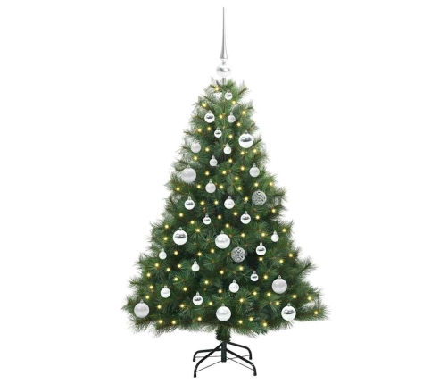 Mākslīgā Ziemassvētku Eglīte Su 150 Led Zaļa 120 Cm Pe Un Pvc Vidaxl