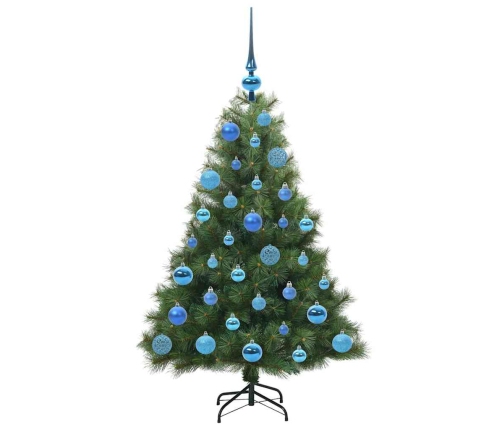 Mākslīgā Ziemassvētku Eglīte Su 150 Led Zaļa 120 Cm Pe Un Pvc Vidaxl