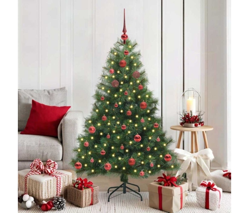 Mākslīgā Ziemassvētku Eglīte Su 150 Led Zaļa 150 Cm Pe Un Pvc Vidaxl