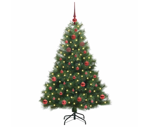 Mākslīgā Ziemassvētku Eglīte Su 150 Led Zaļa 150 Cm Pe Un Pvc Vidaxl