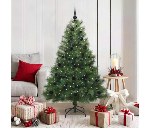 Mākslīgā Ziemassvētku Eglīte Su 150 Led Zaļa 150 Cm Pe Un Pvc Vidaxl