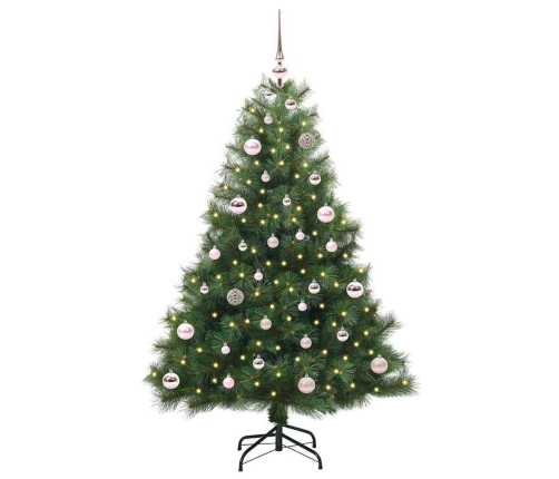 Mākslīgā Ziemassvētku Eglīte Su 150 Led Zaļa 150 Cm Pe Un Pvc Vidaxl