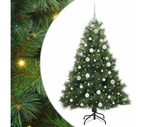 Mākslīgā Ziemassvētku Eglīte Su 150 Led Zaļa 150 Cm Pe Un Pvc Vidaxl