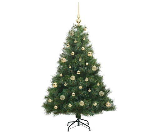 Mākslīgā Ziemassvētku Eglīte Su 150 Led Zaļa 150 Cm Pe Un Pvc Vidaxl