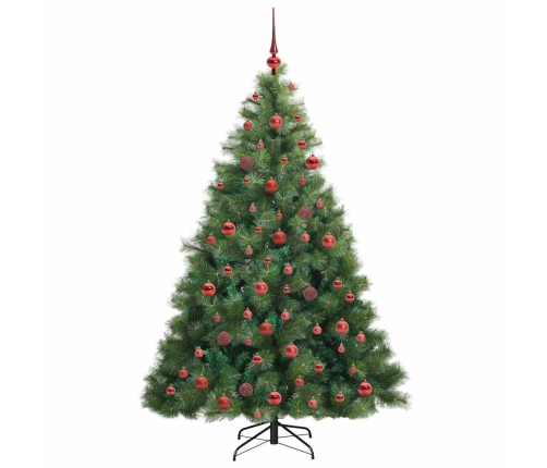 Mākslīgā Ziemassvētku Eglīte Su 300 Led Zaļa 180 Cm Pe Un Pvc Vidaxl