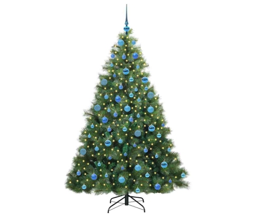 Mākslīgā Ziemassvētku Eglīte Su 300 Led Zaļa 180 Cm Pe Un Pvc Vidaxl