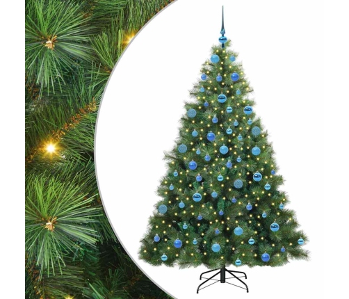 Mākslīgā Ziemassvētku Eglīte Su 300 Led Zaļa 180 Cm Pe Un Pvc Vidaxl