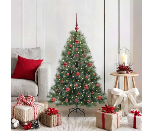 Mākslīgā Ziemassvētku Eglīte Su 150 Led Zaļa 120 Cm Pe Un Pvc Vidaxl