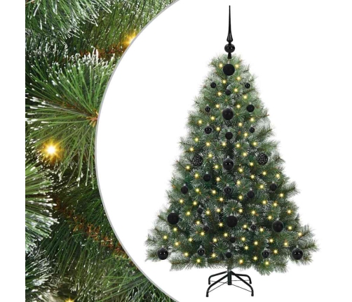 Mākslīgā Ziemassvētku Eglīte Su 150 Led Zaļa 120 Cm Pe Un Pvc Vidaxl