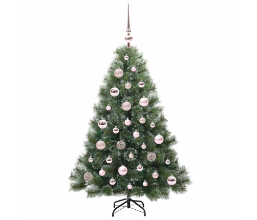 Mākslīgā Ziemassvētku Eglīte Su 150 Led Zaļa 120 Cm Pe Un Pvc Vidaxl