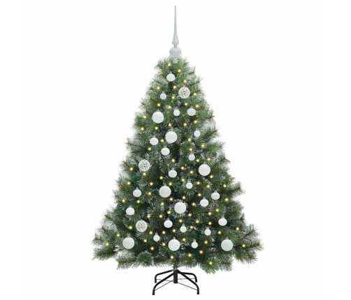 Mākslīgā Ziemassvētku Eglīte Su 150 Led Zaļa 120 Cm Pe Un Pvc Vidaxl