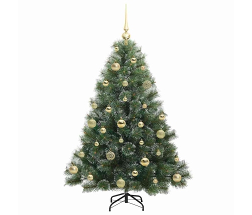 Mākslīgā Ziemassvētku Eglīte Su 150 Led Zaļa 120 Cm Pe Un Pvc Vidaxl