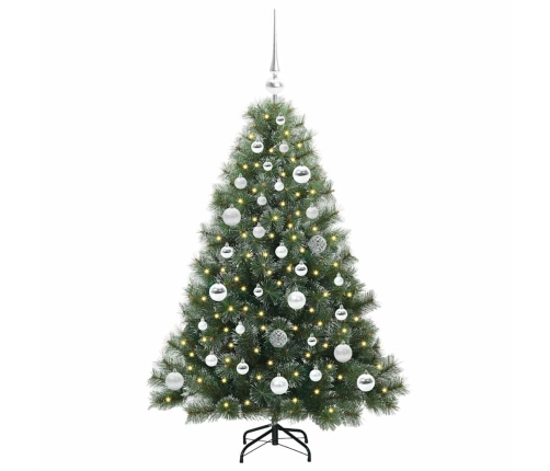 Mākslīgā Ziemassvētku Eglīte Su 150 Led Zaļa 120 Cm Pe Un Pvc Vidaxl