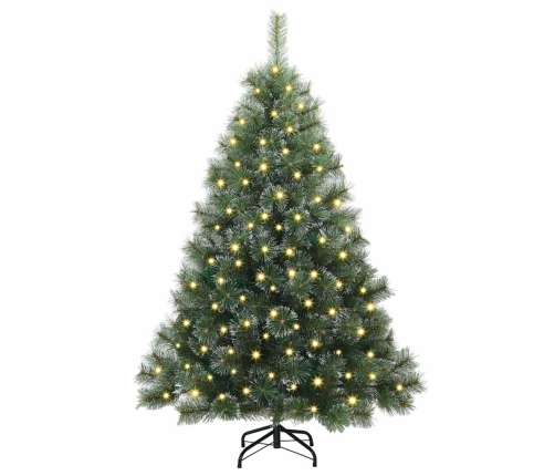 Mākslīgā Ziemassvētku Eglīte Su 150 Led Zaļa 150 Cm Pe Un Pvc Vidaxl