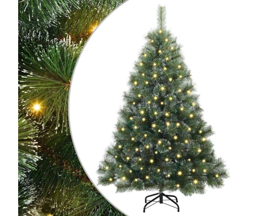 Mākslīgā Ziemassvētku Eglīte Su 150 Led Zaļa 150 Cm Pe Un Pvc Vidaxl