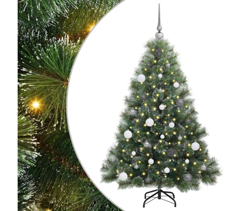 Mākslīgā Ziemassvētku Eglīte Su 150 Led Zaļa 150 Cm Pe Un Pvc Vidaxl