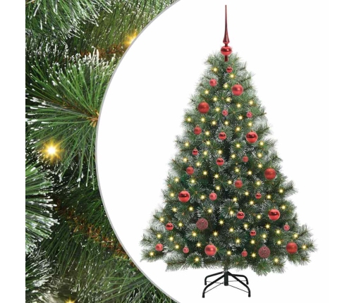 Mākslīgā Ziemassvētku Eglīte Su 150 Led Zaļa 150 Cm Pe Un Pvc Vidaxl