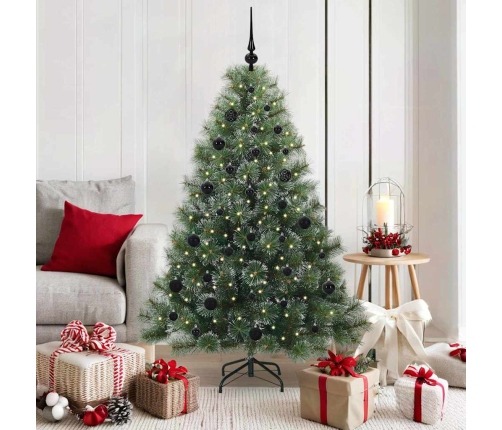 Mākslīgā Ziemassvētku Eglīte Su 150 Led Zaļa 150 Cm Pe Un Pvc Vidaxl