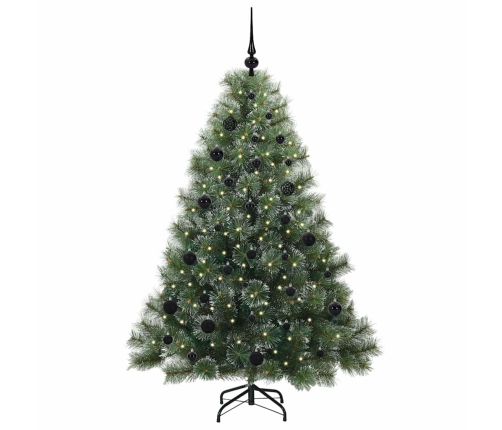 Mākslīgā Ziemassvētku Eglīte Su 150 Led Zaļa 150 Cm Pe Un Pvc Vidaxl