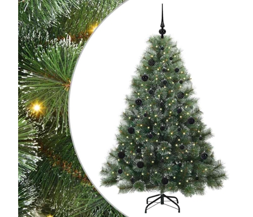 Mākslīgā Ziemassvētku Eglīte Su 150 Led Zaļa 150 Cm Pe Un Pvc Vidaxl