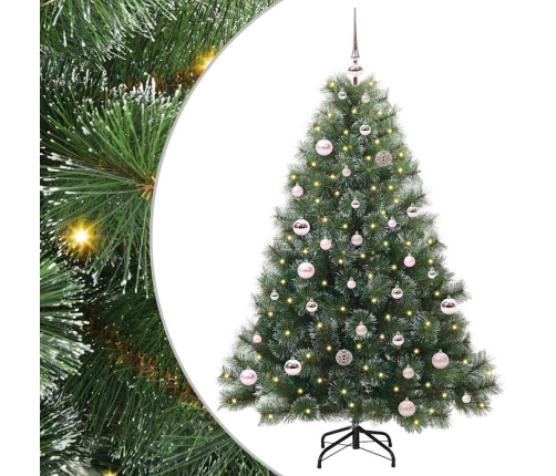 Mākslīgā Ziemassvētku Eglīte Su 150 Led Zaļa 150 Cm Pe Un Pvc Vidaxl