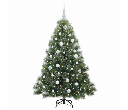 Mākslīgā Ziemassvētku Eglīte Su 150 Led Zaļa 150 Cm Pe Un Pvc Vidaxl