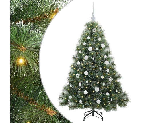 Mākslīgā Ziemassvētku Eglīte Su 150 Led Zaļa 150 Cm Pe Un Pvc Vidaxl