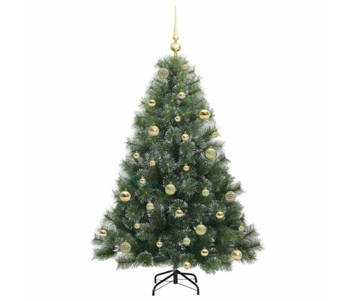 Mākslīgā Ziemassvētku Eglīte Su 150 Led Zaļa 150 Cm Pe Un Pvc Vidaxl