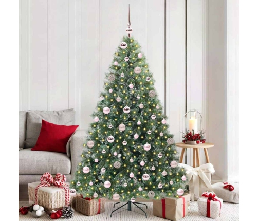 Mākslīgā Ziemassvētku Eglīte Su 300 Led Zaļa 180 Cm Pe Un Pvc Vidaxl