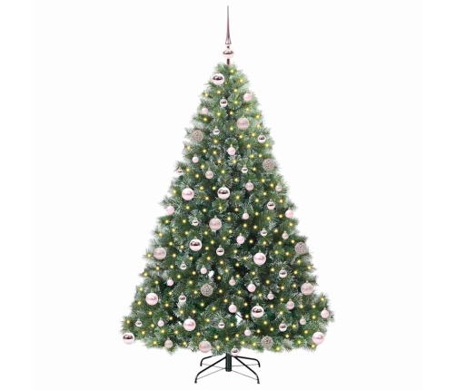 Mākslīgā Ziemassvētku Eglīte Su 300 Led Zaļa 180 Cm Pe Un Pvc Vidaxl