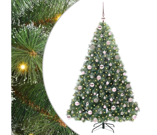 Mākslīgā Ziemassvētku Eglīte Su 300 Led Zaļa 180 Cm Pe Un Pvc Vidaxl