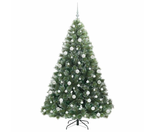 Mākslīgā Ziemassvētku Eglīte Su 300 Led Zaļa 180 Cm Pe Un Pvc Vidaxl