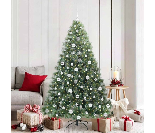 Mākslīgā Ziemassvētku Eglīte Su 300 Led Zaļa 180 Cm Pe Un Pvc Vidaxl